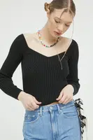 Sveter Hollister Co. čierna farba