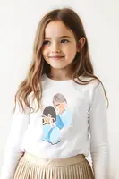 Detská bavlnená košeľa s dlhým rukávom Mayoral