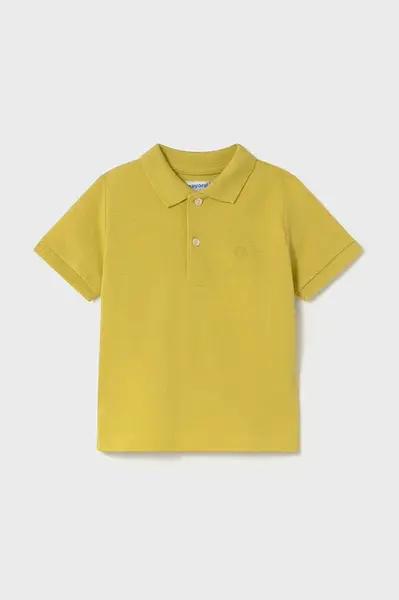 Detská bavlnená polokošeľa Mayoral