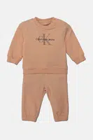 Sada pre bábätká Calvin Klein Jeans ružová farba, IN0IN00011