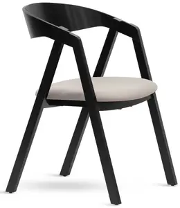 STIMA Jídelní židle GURU černá látka