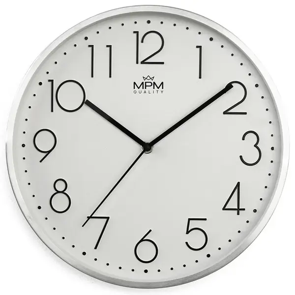 MPM Quality Nástěnné hodiny Metallic Elegance - A E04.4154.00