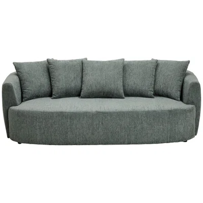 Carryhome ROZKLÁDACÍ POHOVKA, textil, tmavě zelená