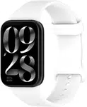 4wrist Silikonový řemínek pro Xiaomi 9 Pro a 8 Pro - White