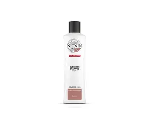 Nioxin Čisticí šampon pro jemné barvené mírně řídnoucí vlasy System 3 (Shampoo Cleanser System 3) 300 ml