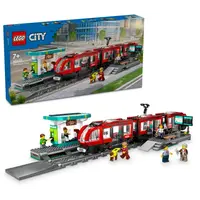 LEGO® City 60423 Tramvaj a zastávka v centru města