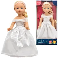 Dolls World - Módní panenka Lola WHITE - 36 cm