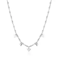 S'Agapõ Ocelový náhrdelník s přívěsky Elysium SUM03