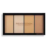 Revolution Paletka rozjasňovačů Revolution Re-Loaded (Highlighter Palette) odstín Lustre Lights Warm 4 x 5 g