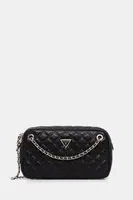 Kabelka Guess GIULLY černá barva, HWQG96 73080