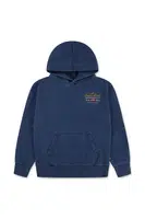 Dětská mikina Levi's LENGENDARY HOODIE tmavomodrá barva, s kapucí, hladká, 9EN746