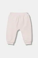 Kojenecké tepláky United Colors of Benetton růžová barva, 3MDSAF02C