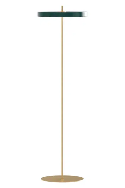 LED stojací lampa Umage Asteria Floor 150,7 cm zelená barva