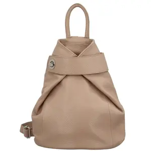 Dámský kožený batůžek starorůžový - Delami Vera Pelle Vazky