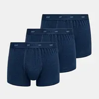 Boxerky CR7 Cristiano Ronaldo 3-pack pánské, tmavomodrá barva