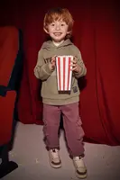 Dětské kalhoty Mayoral cargo soft vínová barva, 4567