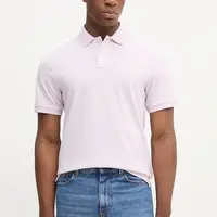 Bavlněné polo tričko Hackett London modrá barva, HM563426
