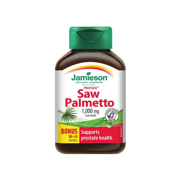 Jamieson Prostease Saw Palmetto 125mg Cps.60
