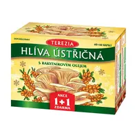 TEREZIA Hlíva ústřičná s rakytníkovým olejem 60 + 60 kapslí