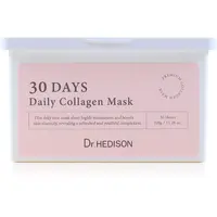 Dr. HEDISON 30 Days Daily Collagen Mask plátenná maska s kolagénom 30 ks