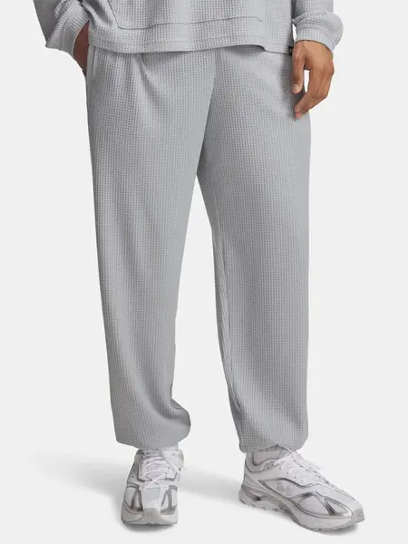 Men's Under Armour UA Rival Waffle Jogger-GRY Sweatpants - Mens