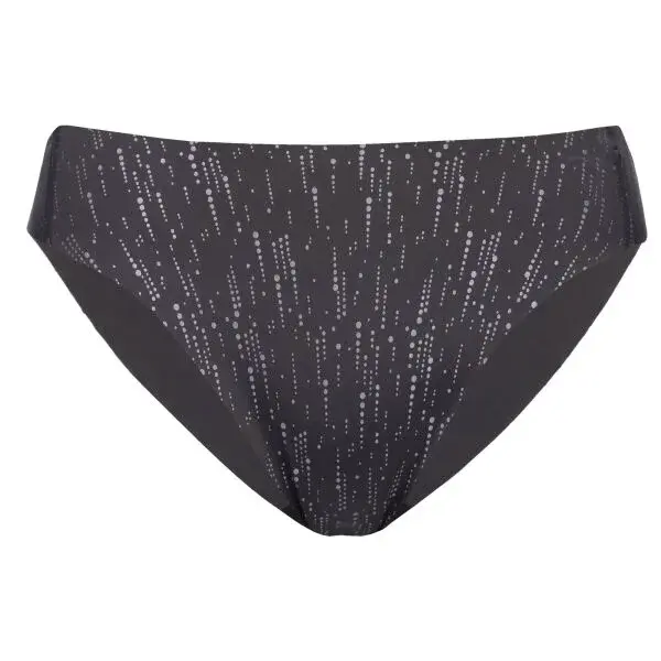 SLOGGI ZERO FEEL 2.0 FESTIVE HIGH LEG Dámske nohavičky, čierna, veľkosť