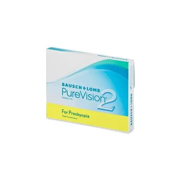Mesačné PureVision2 for Presbyopia (3 šošoviek) Dioptrie: 5.25, Zakrivenie: 8.6, Adícia: Low, ID:349155