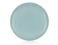 Plytký tanier Diwali 25 cm, tyrkysové sklo%