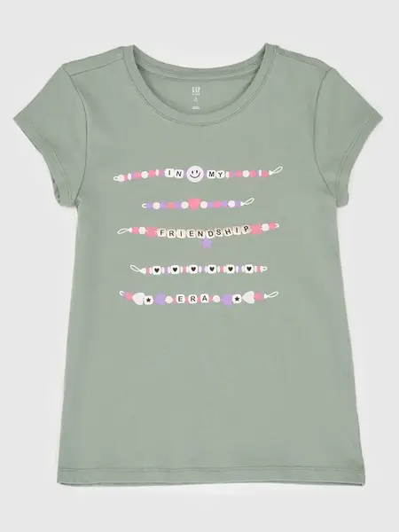 GAP Dětské tričko s logem - Holky