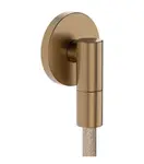 Hansgrohe FixFit Fine S - Nástěnné kolínko, kartáčovaný bronz 28882140