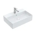 Villeroy & Boch Memento 2.0 - Umyvadlo na desku 60x42 cm, s přepadem, otvor pro baterii, CeramicPlus, alpská bílá 4A0760R1