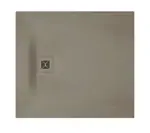 Duravit Sustano - Sprchová vanička, 100x90 cm, DuraSolid, matná béžová 720274640000000