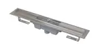 Alcadrain Odtokové žlaby - Sprchový žlab 115 cm, s okrajem pro perforovaný rošt, nerez APZ1001-1150