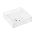 Hansgrohe Xevolos E - Umývátko 50x48 cm, bez přepadu, bez otvoru pro baterii, SmartClean, bílá 61091450