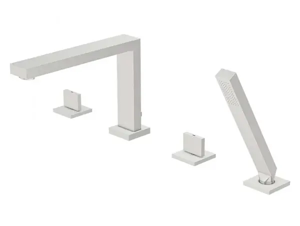 Steinberg 160 - Baterie na okraj vany, 4-otvorová instalace, kartáčovaný nikl 160 2402 BN