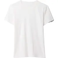 GAP V-SS FAV CREW SOLID Dámske bavlnené tričko, biela, veľkosť