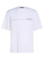 Karl Lagerfeld Tričko  čierna / biela