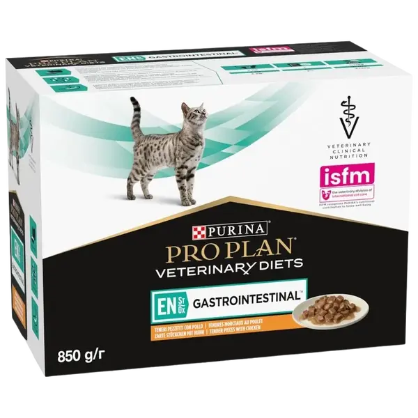 PURINA VD Feline - EN St/Ox Gastroint. Chicken kapsička 10 x 85 g