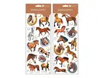 Samolepky 1258 koně 12x30cm