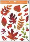 Okenní fólie 40007 barevné podzimní listí  30x42cm