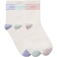 GAP LOGO 3PK Detské ponožky, biela, veľkosť