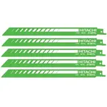 HiKOKI Príslušenstvo - Súprava pílových plátkov na kov 14 TPI, dĺžka 225 mm, 5 ks 752017