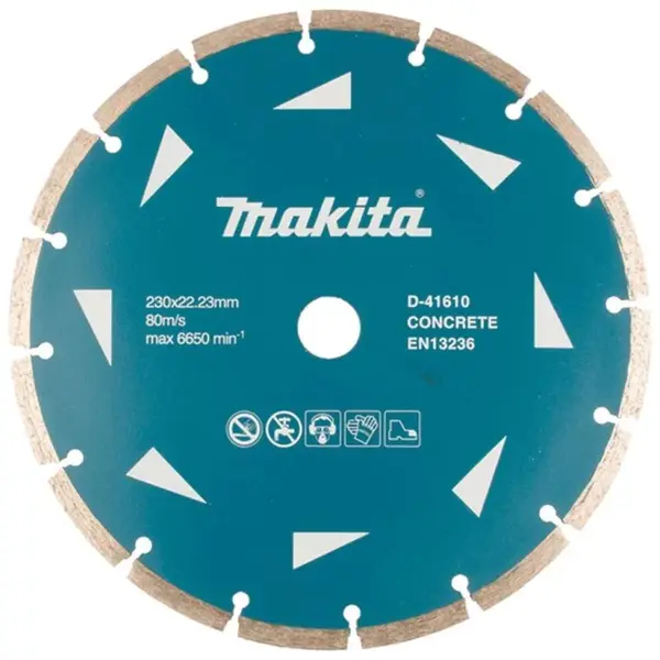 Makita Príslušenstvo - Diamantový rezný kotúč na betón 230x22,2 mm D-41610
