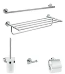 Hansgrohe Logis Universal - Súprava doplnkov do kúpeľne, chróm 41728000