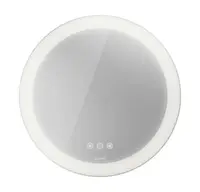 Duravit Happy D.2 Plus - Zrcadlo, průměr 70 cm, s LED osvětlením a vyhříváním HP7485S00000000