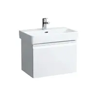 Laufen Pro S - Umyvadlová skříňka, 52x45x39 cm, 1 zásuvka, lesklá bílá H4833520964751