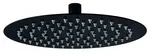 Novaservis Ferro - Hlavová sprcha, průměr 25 cm, matná černá RUP/250,5