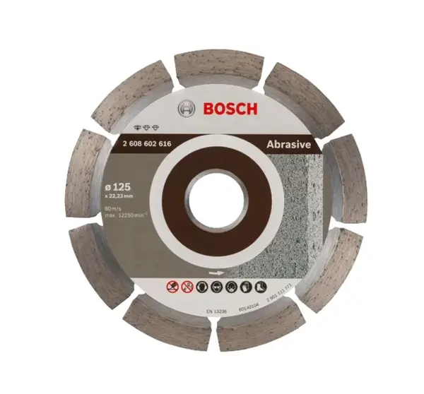 Bosch Příslušenství - Diamantový řezný kotouč 125x22,23 mm 2608602616