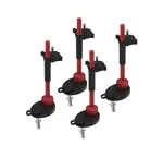 Tece TECEdrainpoint S - Montážní podpěry pro sprchový žlab 64-165 mm, 4 ks 3690007