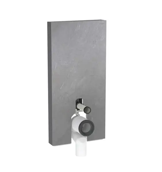 Geberit Monolith - Sanitární modul pro stojící WC, 101 cm, boční přívod vody, vzhled betonu 131.003.JV.5